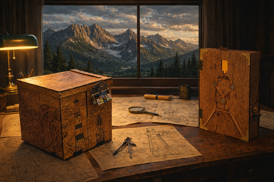 Lockiin Inscape Game : Le Village de Lucia & Le Grimoire de Lucia