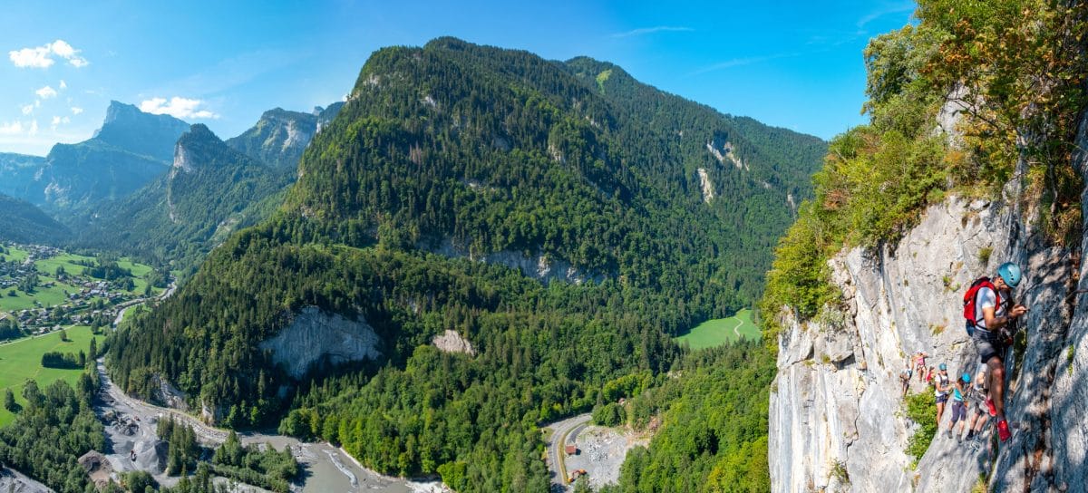 Escalade à Samoëns