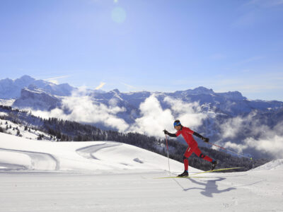 Ski de fond Joux Plane - Tourisme Samoëns