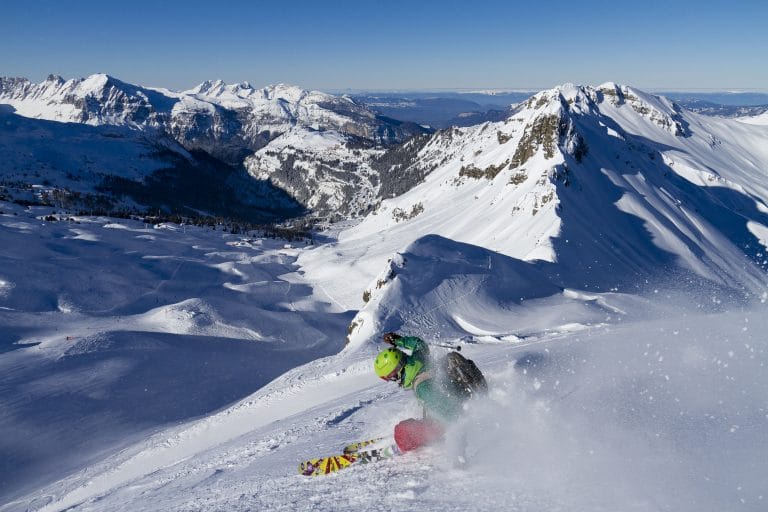 Les 6 zones freeride