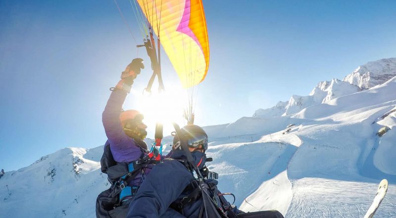 Parapente hiver