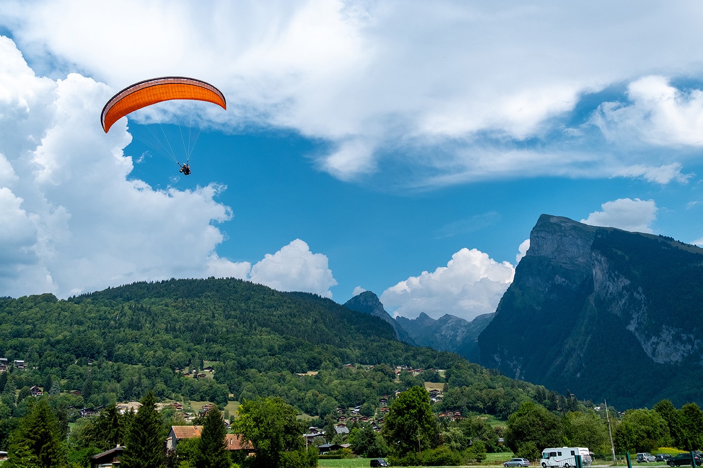 parapente Samoëns