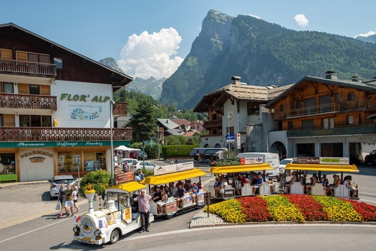 La visite en petit train