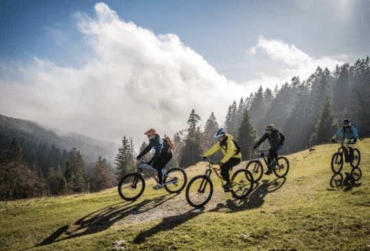 VTT de descente à Samoëns