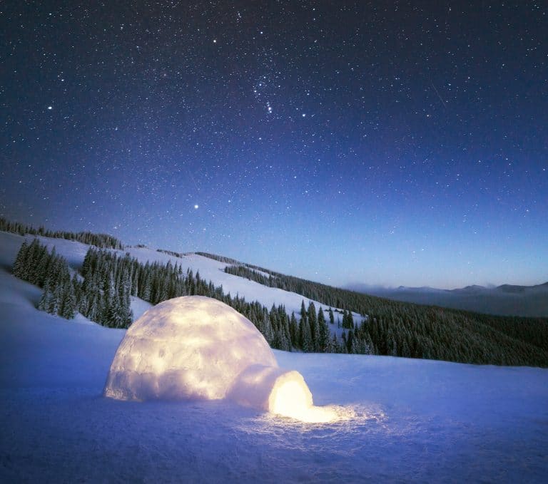 Apéro igloo à Samoëns