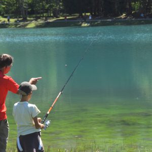 Pêche au lac aux dames