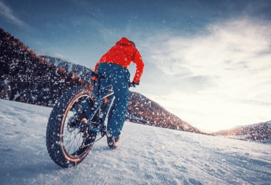 Fatbike en hiver à Samoëns