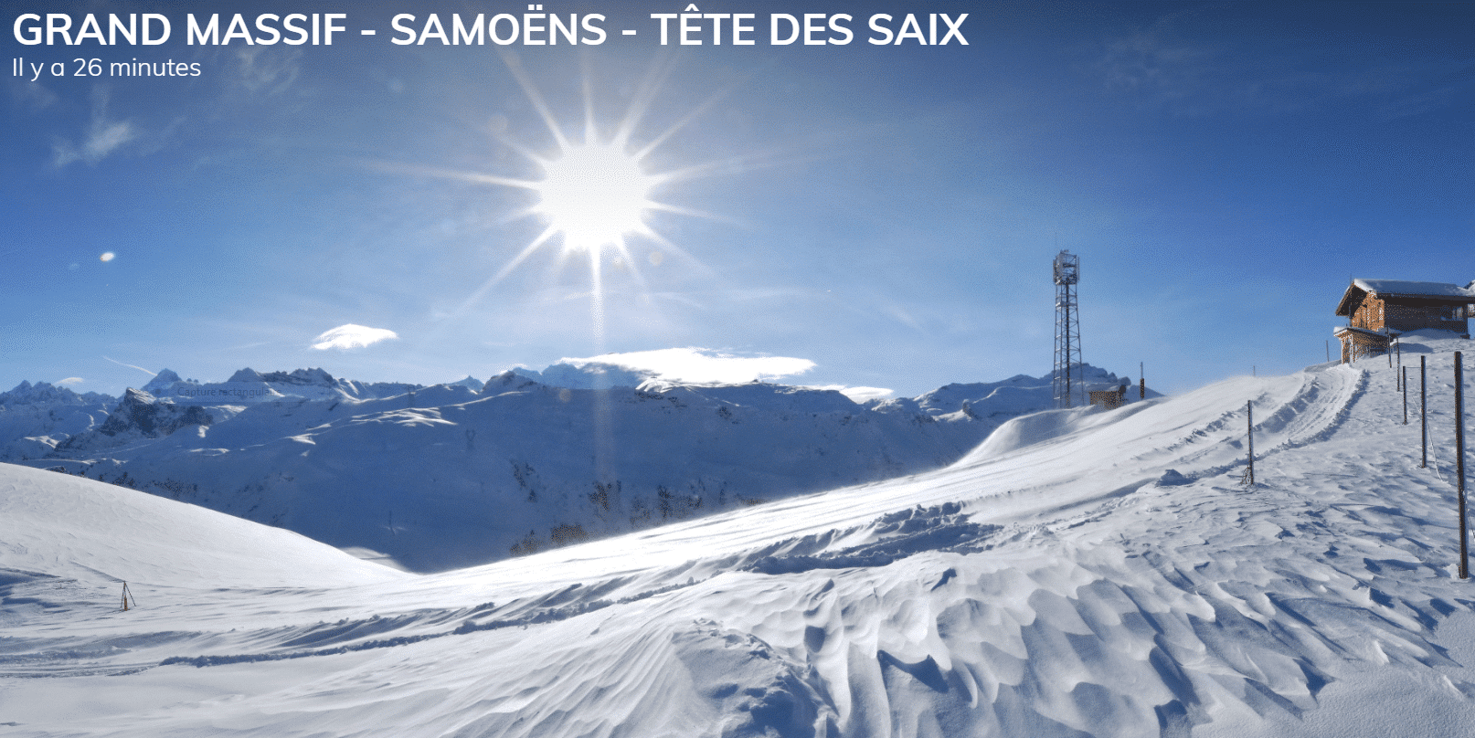 Webcam Tête des Saix