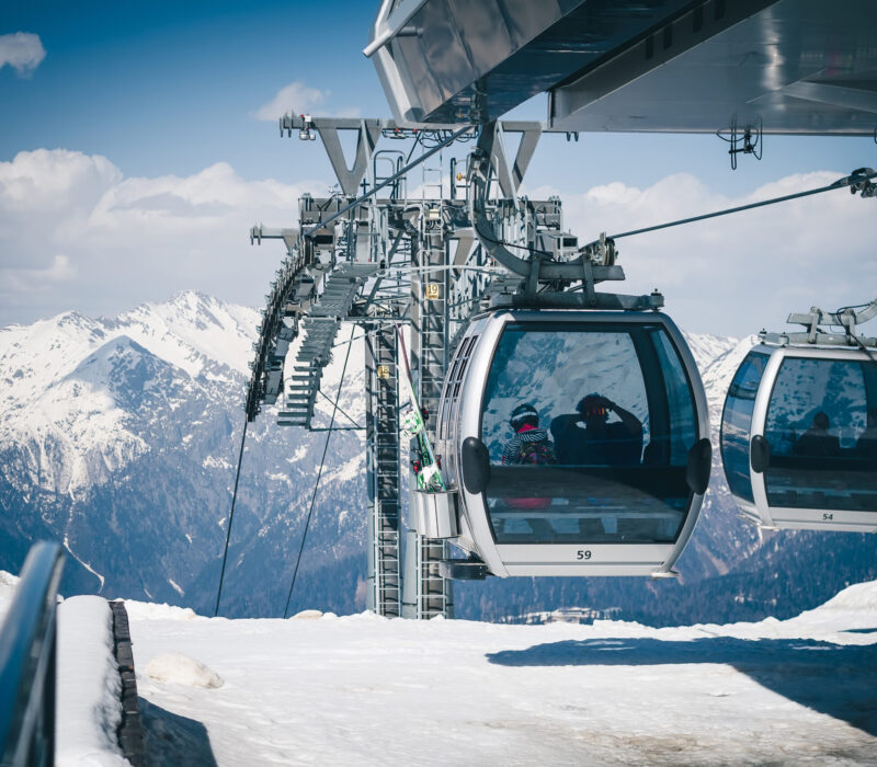 Télécabine - ski - hiver - Vercland